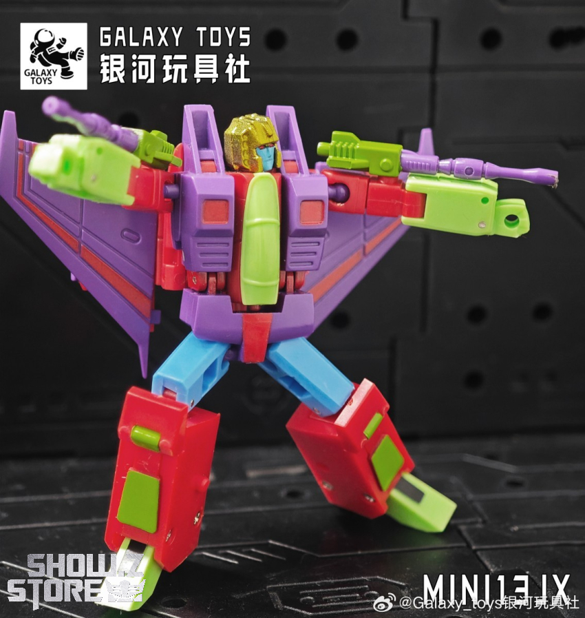 Galaxy Toys MINI13JX Thundercracker Shattered Glass Version - View 5 Galaxy Toys MINI13JX Thundercracker Shattered Glass Version - View 5