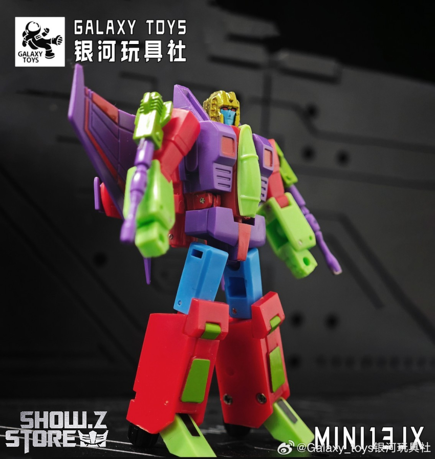 Galaxy Toys MINI13JX Thundercracker Shattered Glass Version - View 3 Galaxy Toys MINI13JX Thundercracker Shattered Glass Version - View 3