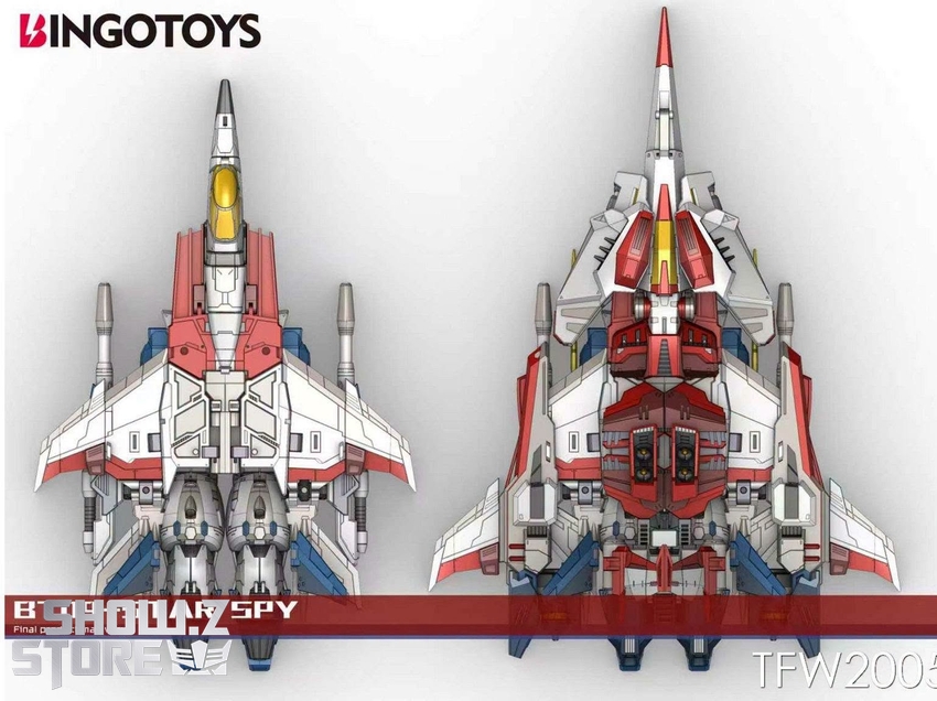 BingoToys BT-09 Star Spy Starscream - View 3 BingoToys BT-09 Star Spy Starscream - View 3