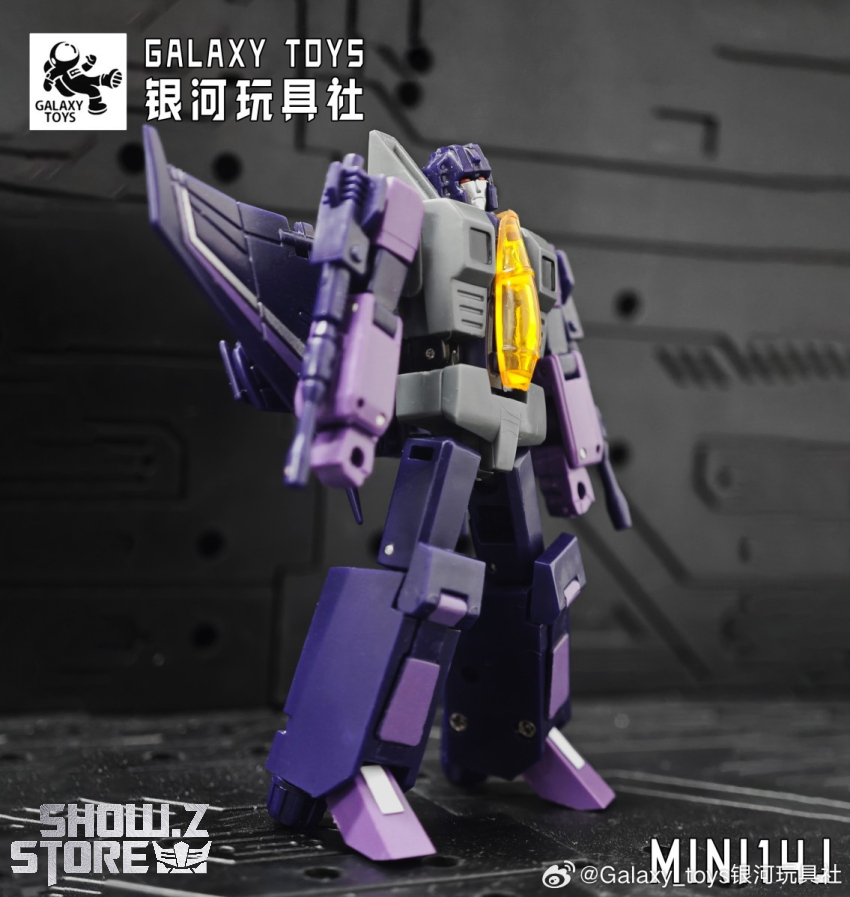 Galaxy Toys MINI14J Skywarp Shattered Glass Version - View 1 Galaxy Toys MINI14J Skywarp Shattered Glass Version - View 1