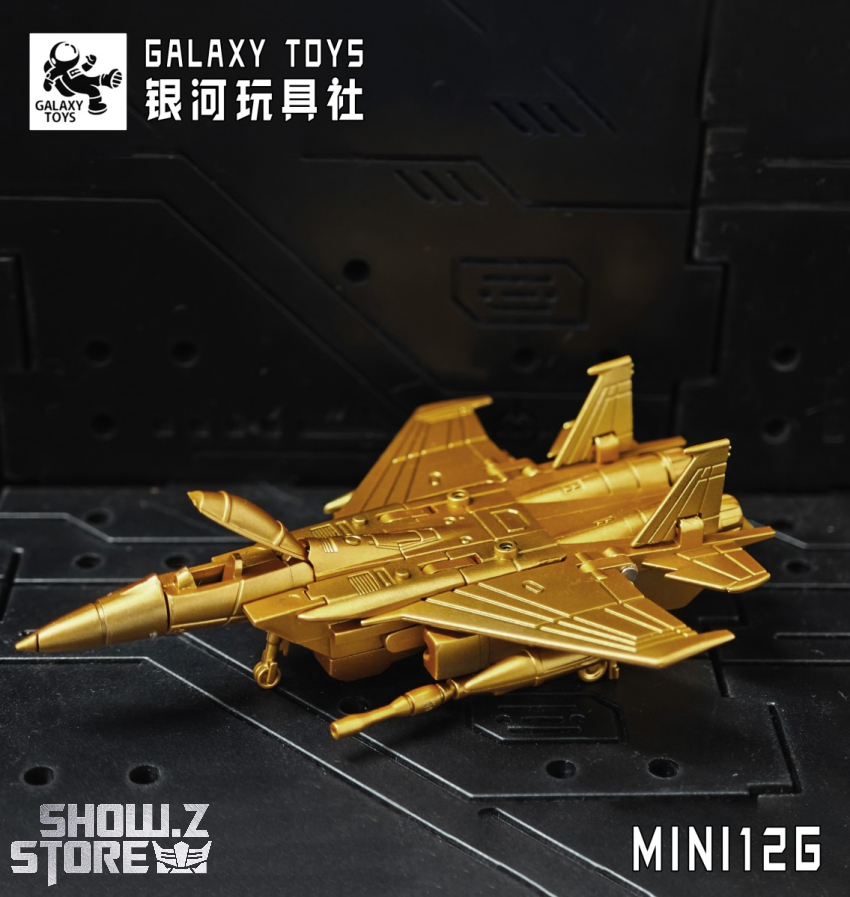 Galaxy Toys MINI12G Starscream Golden Version - View 5 Galaxy Toys MINI12G Starscream Golden Version - View 5
