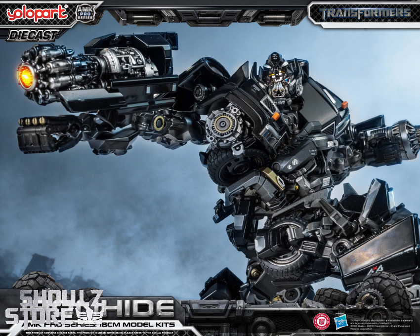 Yolopark AMK Pro Series Transformers Ironhide Model Kits - View 9 Yolopark AMK Pro Series Transformers Ironhide Model Kits - View 9