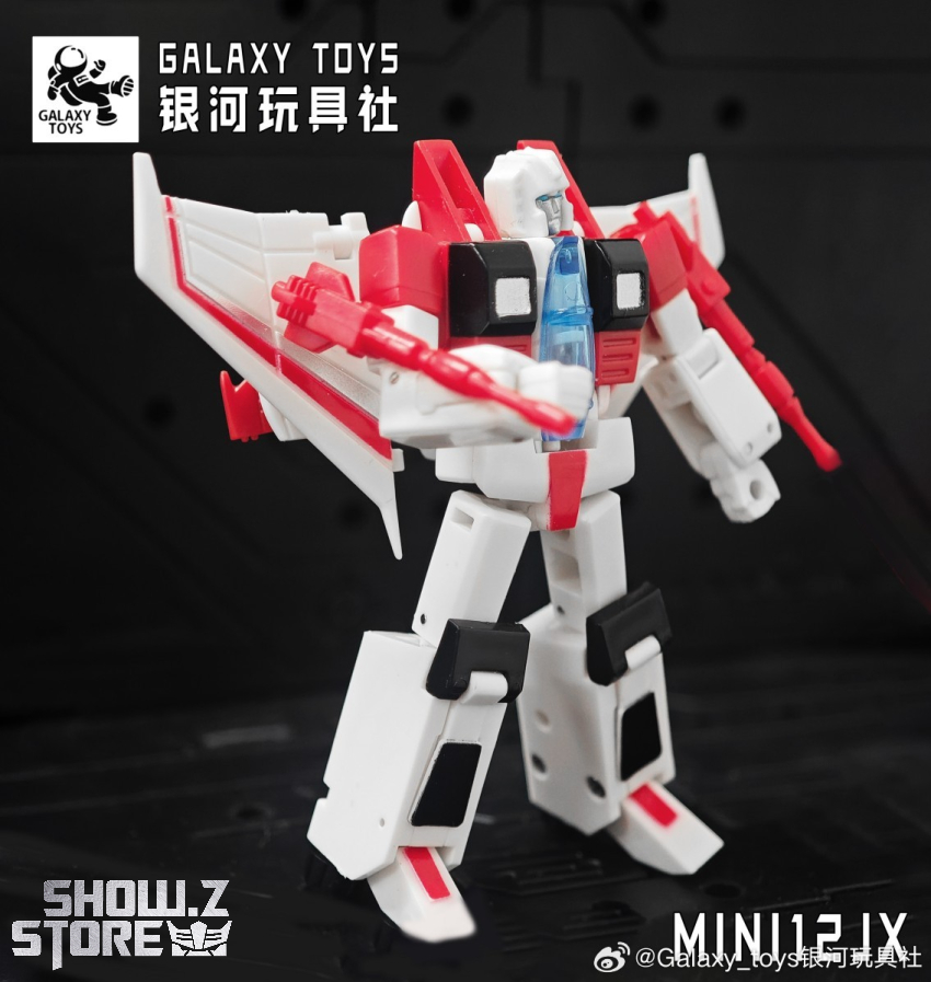 Galaxy Toys MINI12JX Starscream Shattered Glass Version - View 3 Galaxy Toys MINI12JX Starscream Shattered Glass Version - View 3