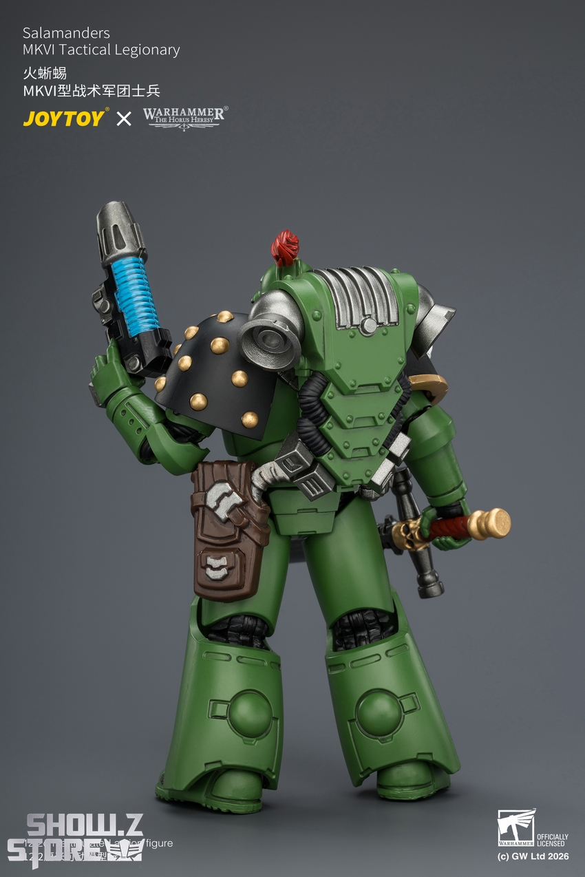 JoyToy JT04650 1/18 Warhammer The Horus Heresy Salamanders MKVI Tactical Legionary - View 3 JoyToy JT04650 1/18 Warhammer The Horus Heresy Salamanders MKVI Tactical Legionary - View 3