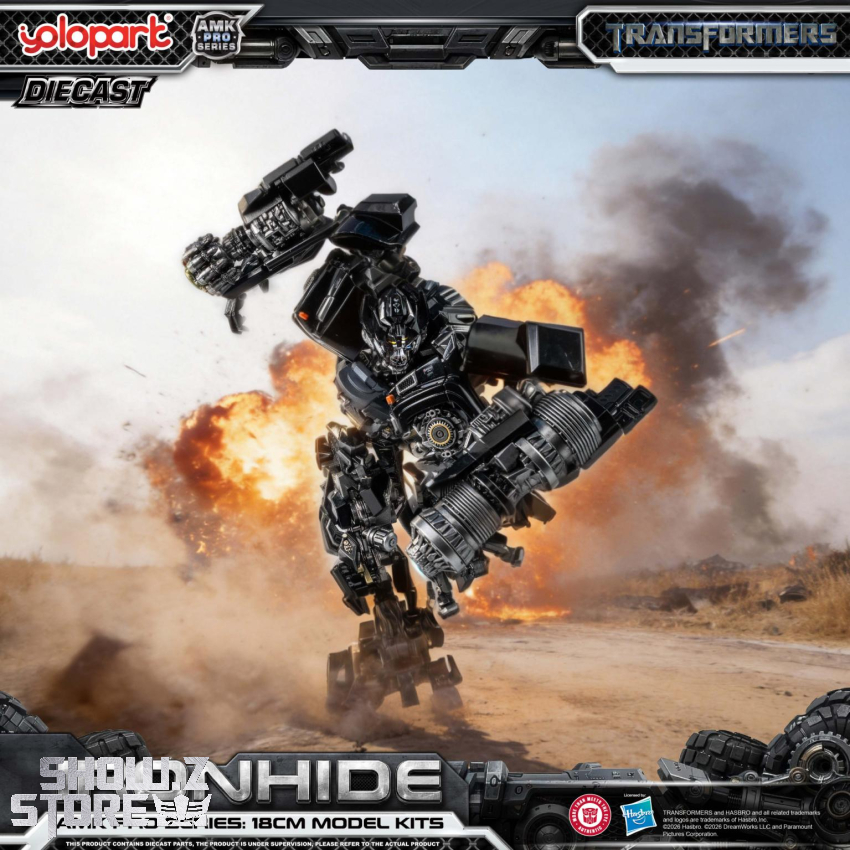 Yolopark AMK Pro Series Transformers Ironhide Model Kits - View 18 Yolopark AMK Pro Series Transformers Ironhide Model Kits - View 18