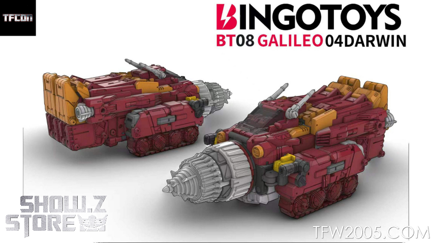 BingoToys BT08-04 Darwin Nosecone - View 2 BingoToys BT08-04 Darwin Nosecone - View 2