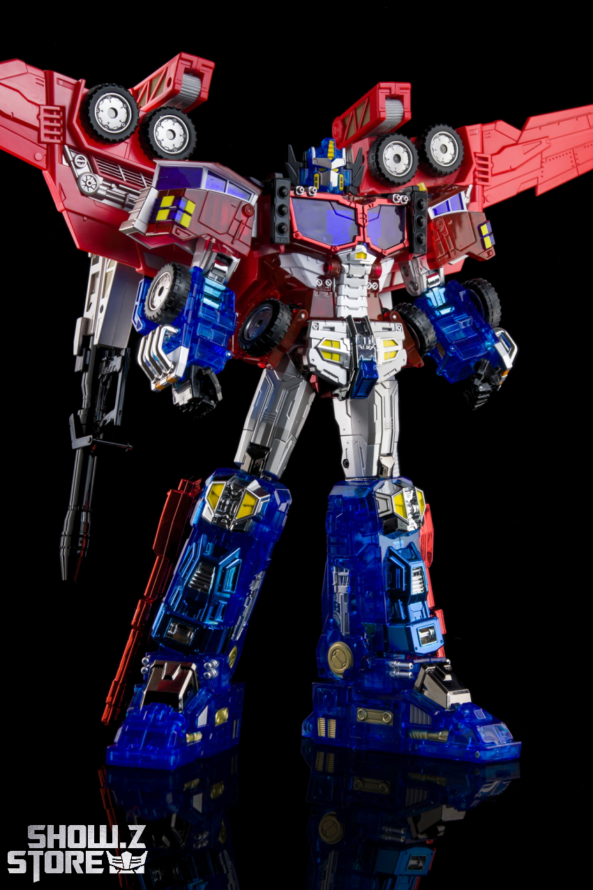 Transform and Rollout TR-02EX Commander of Stars Cybertron SIEGE Optimus Prime Galaxy Convoy EX Version - View 13 Transform and Rollout TR-02EX Commander of Stars Cybertron SIEGE Optimus Prime Galaxy Convoy EX Version - View 13