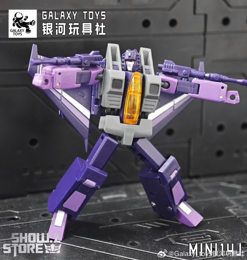 Galaxy Toys MINI14J Skywarp Shattered Glass Version - View 7 Galaxy Toys MINI14J Skywarp Shattered Glass Version - View 7