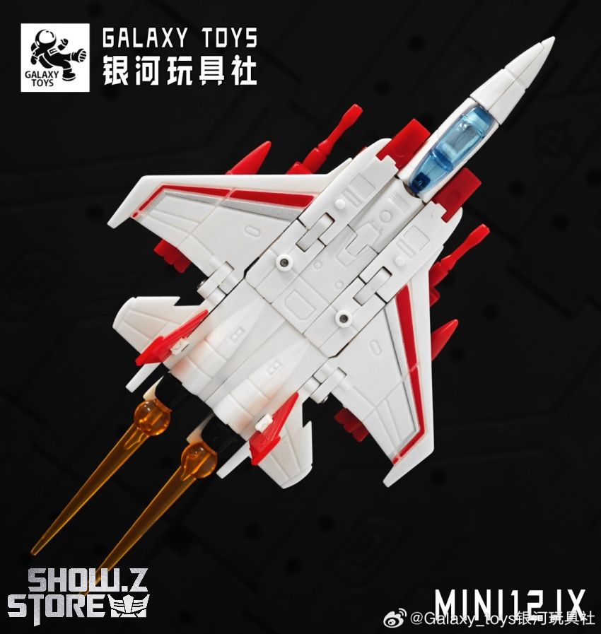 Galaxy Toys MINI12JX Starscream Shattered Glass Version - View 8 Galaxy Toys MINI12JX Starscream Shattered Glass Version - View 8