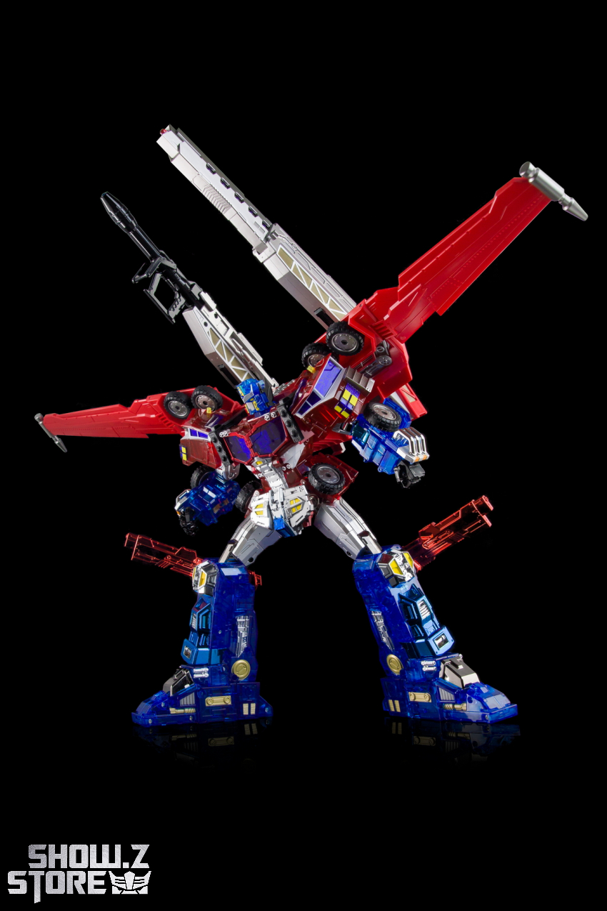 Transform and Rollout TR-02EX Commander of Stars Cybertron SIEGE Optimus Prime Galaxy Convoy EX Version - View 6 Transform and Rollout TR-02EX Commander of Stars Cybertron SIEGE Optimus Prime Galaxy Convoy EX Version - View 6
