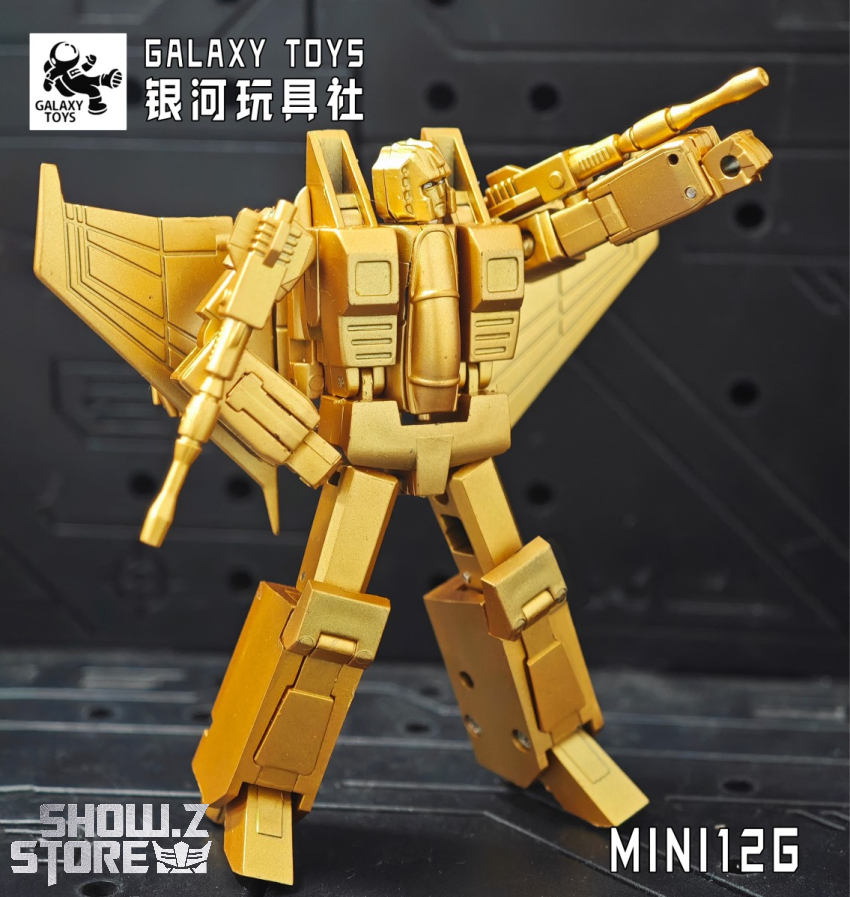 Galaxy Toys MINI12G Starscream Golden Version - View 9 Galaxy Toys MINI12G Starscream Golden Version - View 9