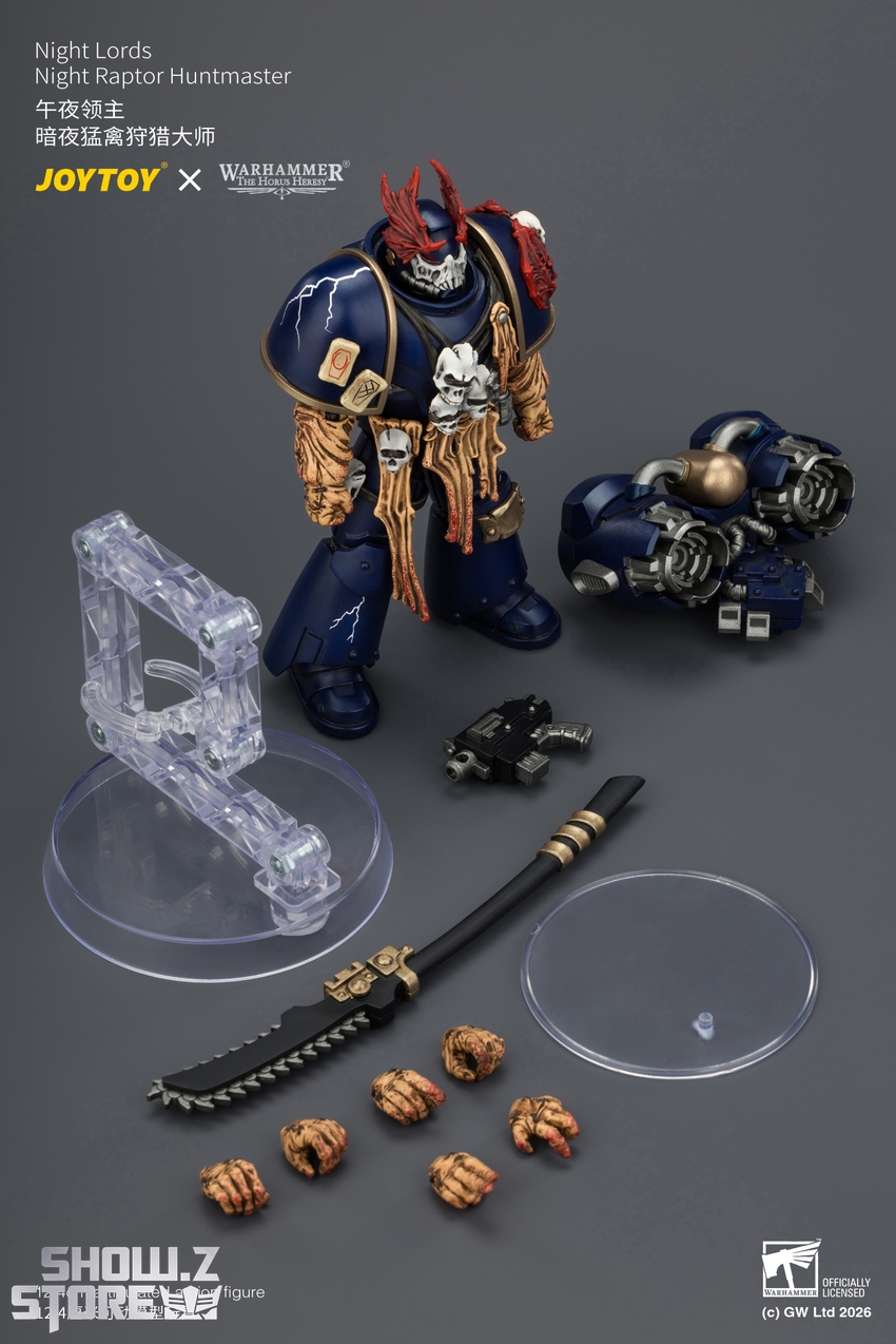 JoyToy JT04681 1/18 Warhammer The Horus Heresy Night Lords Night Raptor Huntmaster - View 8 JoyToy JT04681 1/18 Warhammer The Horus Heresy Night Lords Night Raptor Huntmaster - View 8