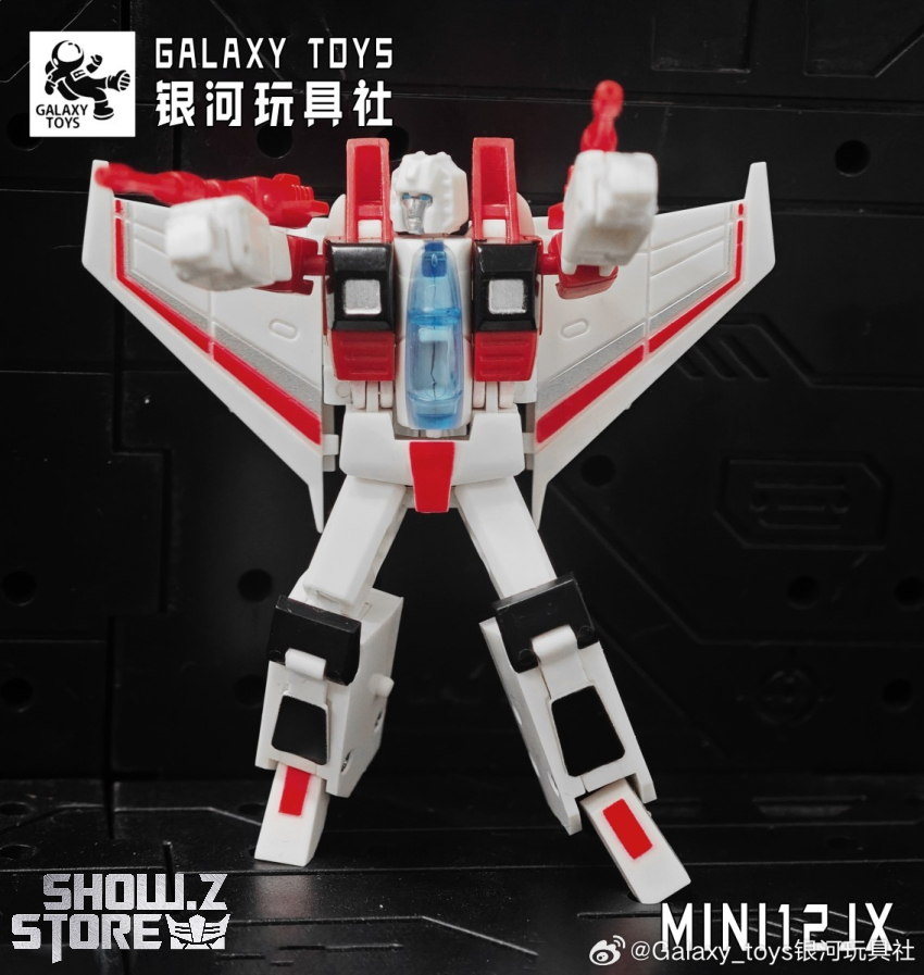 Galaxy Toys MINI12JX Starscream Shattered Glass Version - View 1 Galaxy Toys MINI12JX Starscream Shattered Glass Version - View 1
