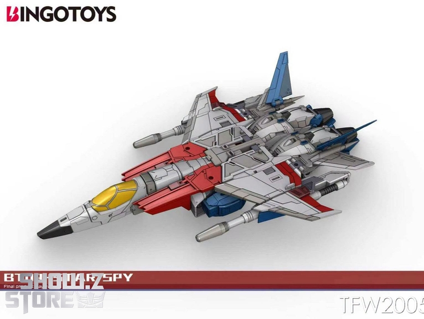 BingoToys BT-09 Star Spy Starscream - View 4 BingoToys BT-09 Star Spy Starscream - View 4