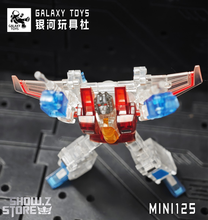 Galaxy Toys MINI12S Starscream Transparent Version - View 1 Galaxy Toys MINI12S Starscream Transparent Version - View 1