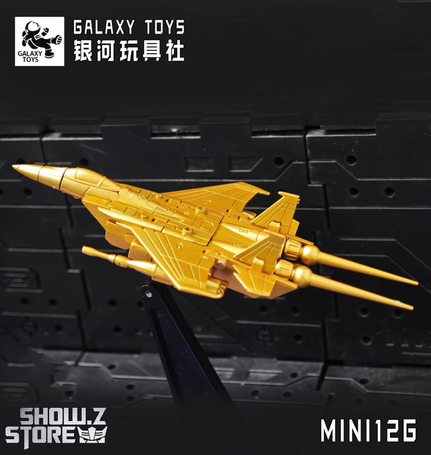 Galaxy Toys MINI12G Starscream Golden Version - View 6 Galaxy Toys MINI12G Starscream Golden Version - View 6