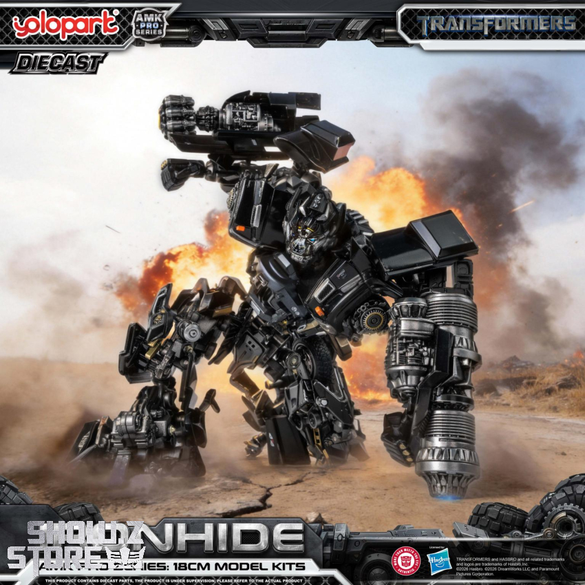 Yolopark AMK Pro Series Transformers Ironhide Model Kits - View 19 Yolopark AMK Pro Series Transformers Ironhide Model Kits - View 19