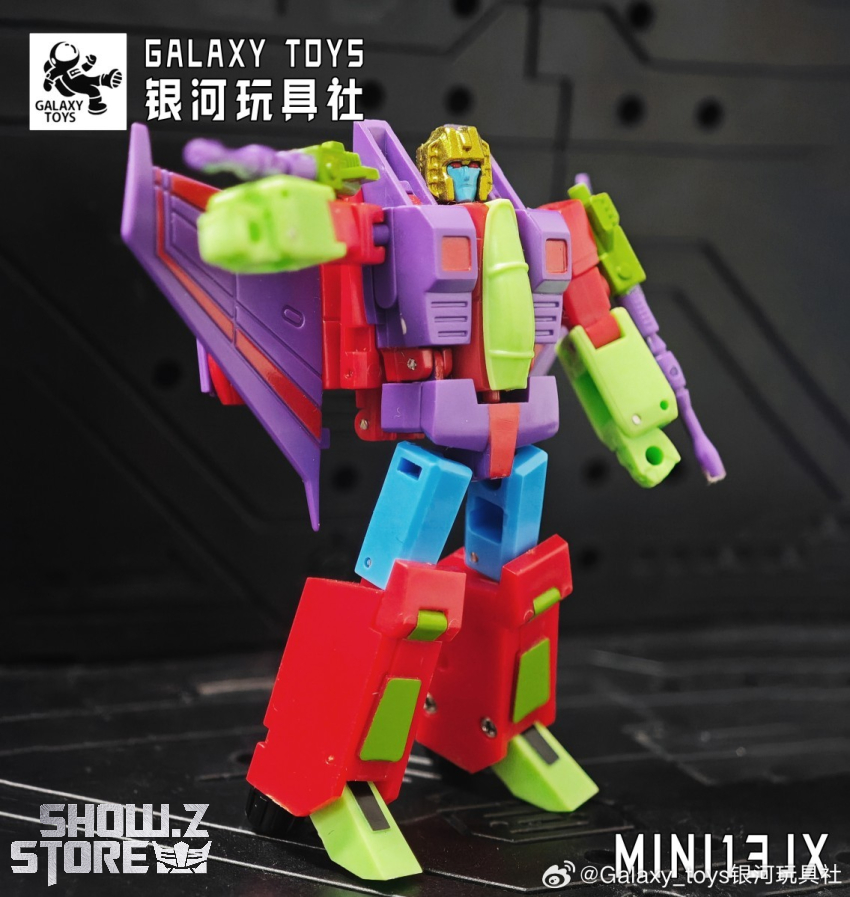 Galaxy Toys MINI13JX Thundercracker Shattered Glass Version - View 2 Galaxy Toys MINI13JX Thundercracker Shattered Glass Version - View 2