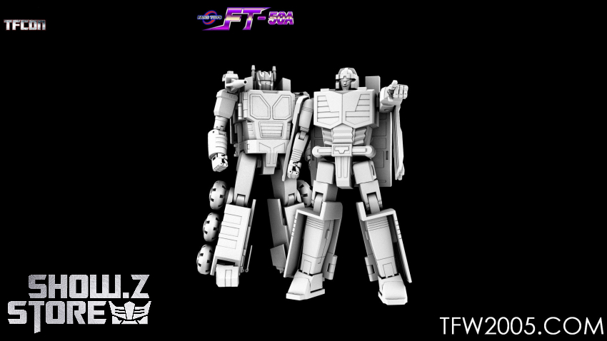 FansToys FT-50A Lord Zarak & Fasttrack Set of 2 - View 2 FansToys FT-50A Lord Zarak & Fasttrack Set of 2 - View 2