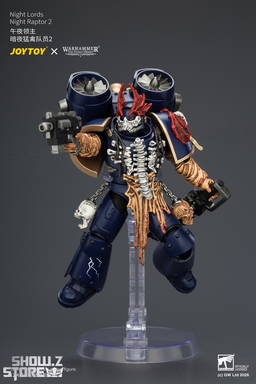 JoyToy JT04704 1/18 Warhammer The Horus Heresy Night Lords Night Raptor 2 - View 7 JoyToy JT04704 1/18 Warhammer The Horus Heresy Night Lords Night Raptor 2 - View 7