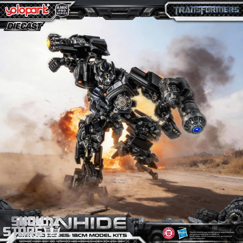 Yolopark AMK Pro Series Transformers Ironhide Model Kits - View 17 Yolopark AMK Pro Series Transformers Ironhide Model Kits - View 17