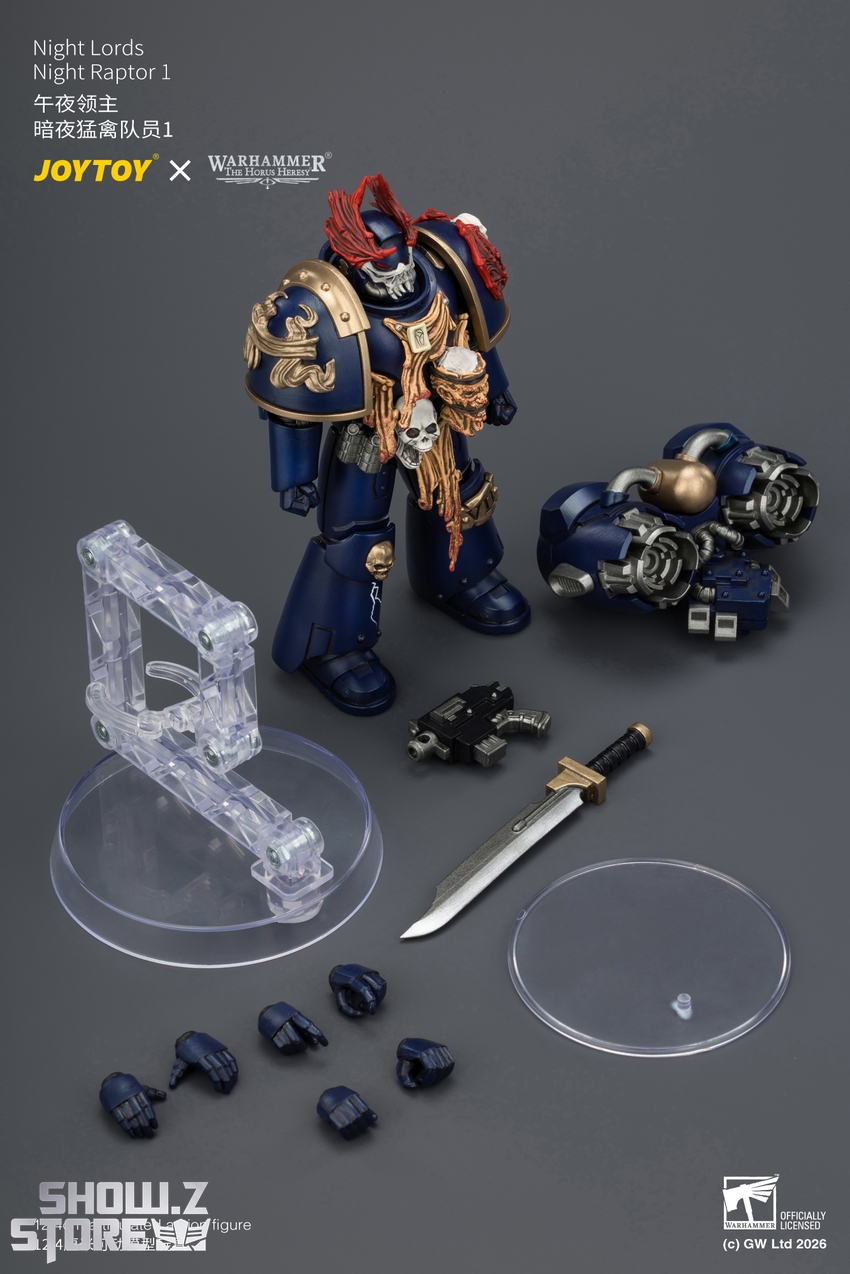 JoyToy JT04698 1/18 Warhammer The Horus Heresy Night Lords Night Raptor 1 - View 9 JoyToy JT04698 1/18 Warhammer The Horus Heresy Night Lords Night Raptor 1 - View 9