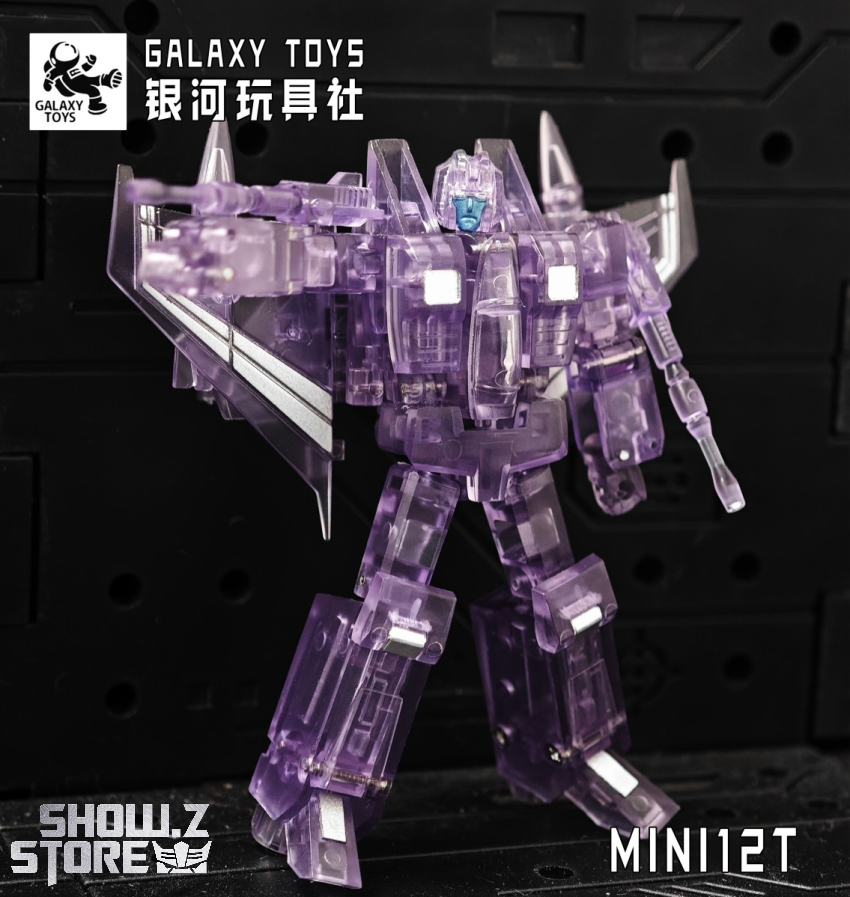 Galaxy Toys MINI12T Starscream Purple Transparent Version - View 5 Galaxy Toys MINI12T Starscream Purple Transparent Version - View 5