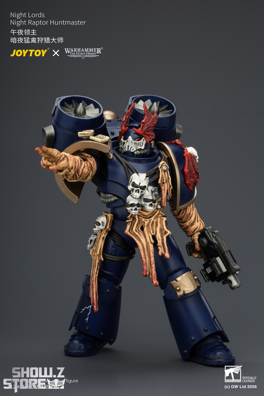 JoyToy JT04681 1/18 Warhammer The Horus Heresy Night Lords Night Raptor Huntmaster - View 2 JoyToy JT04681 1/18 Warhammer The Horus Heresy Night Lords Night Raptor Huntmaster - View 2
