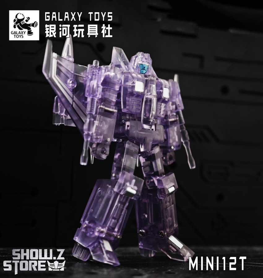 Galaxy Toys MINI12T Starscream Purple Transparent Version - View 1 Galaxy Toys MINI12T Starscream Purple Transparent Version - View 1