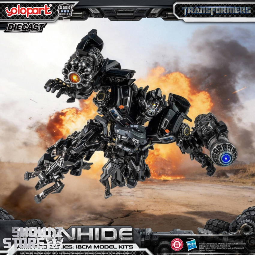Yolopark AMK Pro Series Transformers Ironhide Model Kits - View 20 Yolopark AMK Pro Series Transformers Ironhide Model Kits - View 20