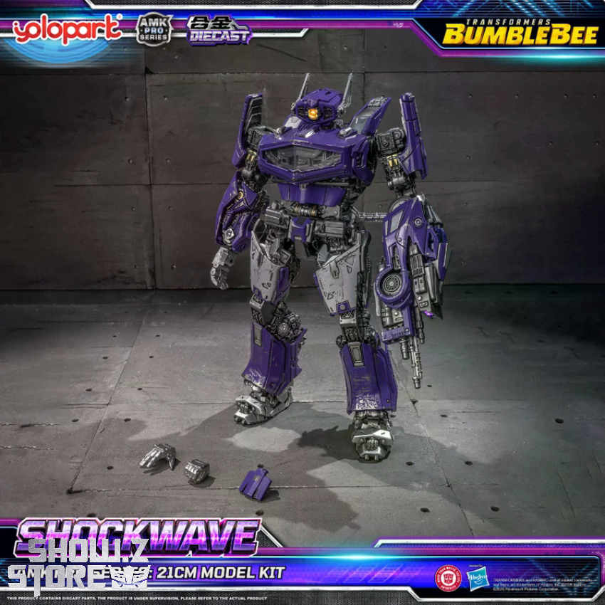 Yolopark AMK Pro Series Transformers: Bumblebee Shockwave Model Kit - View 10 Yolopark AMK Pro Series Transformers: Bumblebee Shockwave Model Kit - View 10