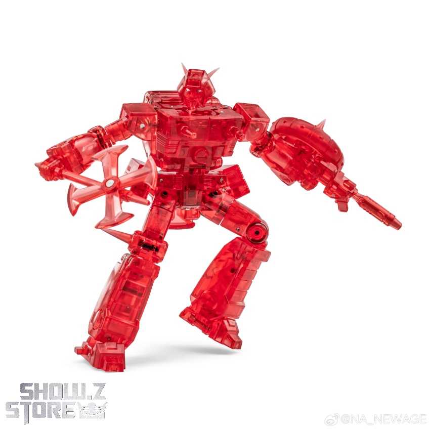 Newage H75R Wyatt Wreck Gar Red Transparent Version - View 5 Newage H75R Wyatt Wreck Gar Red Transparent Version - View 5