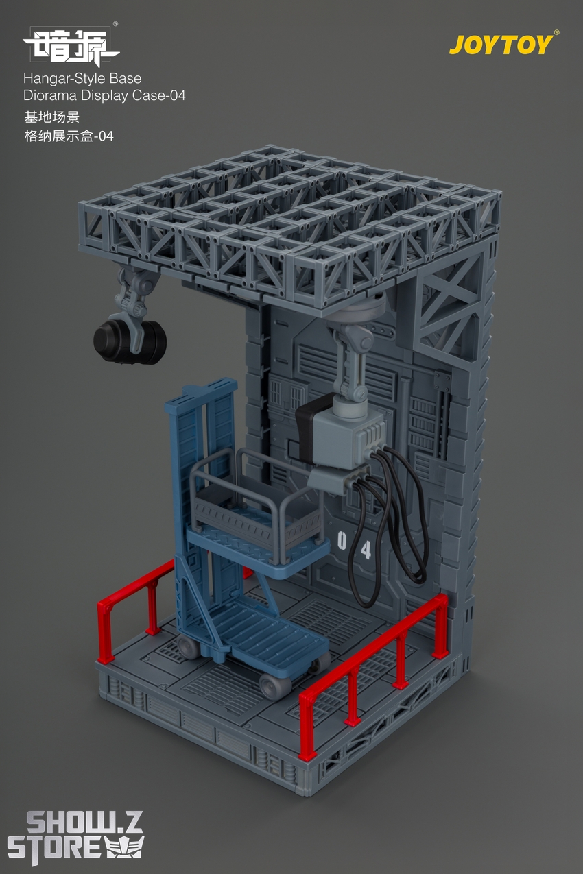 JoyToy JT04803 1/25 Dark Source Hangar-Style Base Diorama Display Case-04 - View 7 JoyToy JT04803 1/25 Dark Source Hangar-Style Base Diorama Display Case-04 - View 7