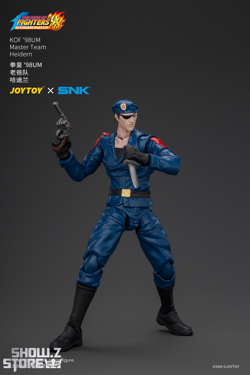 JoyToy JT05091 1/18 SNK KOF'98UM Master Team Heidern - View 7 JoyToy JT05091 1/18 SNK KOF'98UM Master Team Heidern - View 7