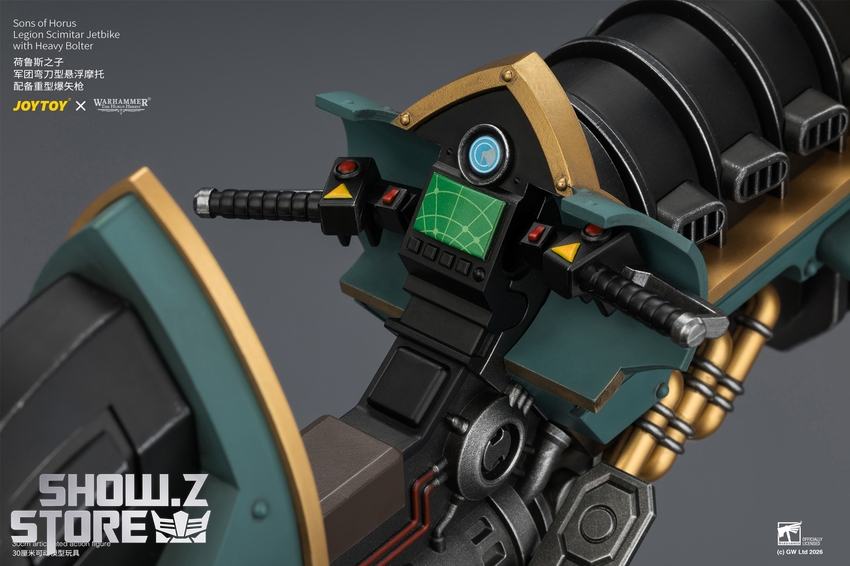JoyToy JT04773 1/18 Warhammer The Horus Heresy Sons of Horus Legion Scimitar Jetbike with Heavy Bolter - View 13 JoyToy JT04773 1/18 Warhammer The Horus Heresy Sons of Horus Legion Scimitar Jetbike with Heavy Bolter - View 13