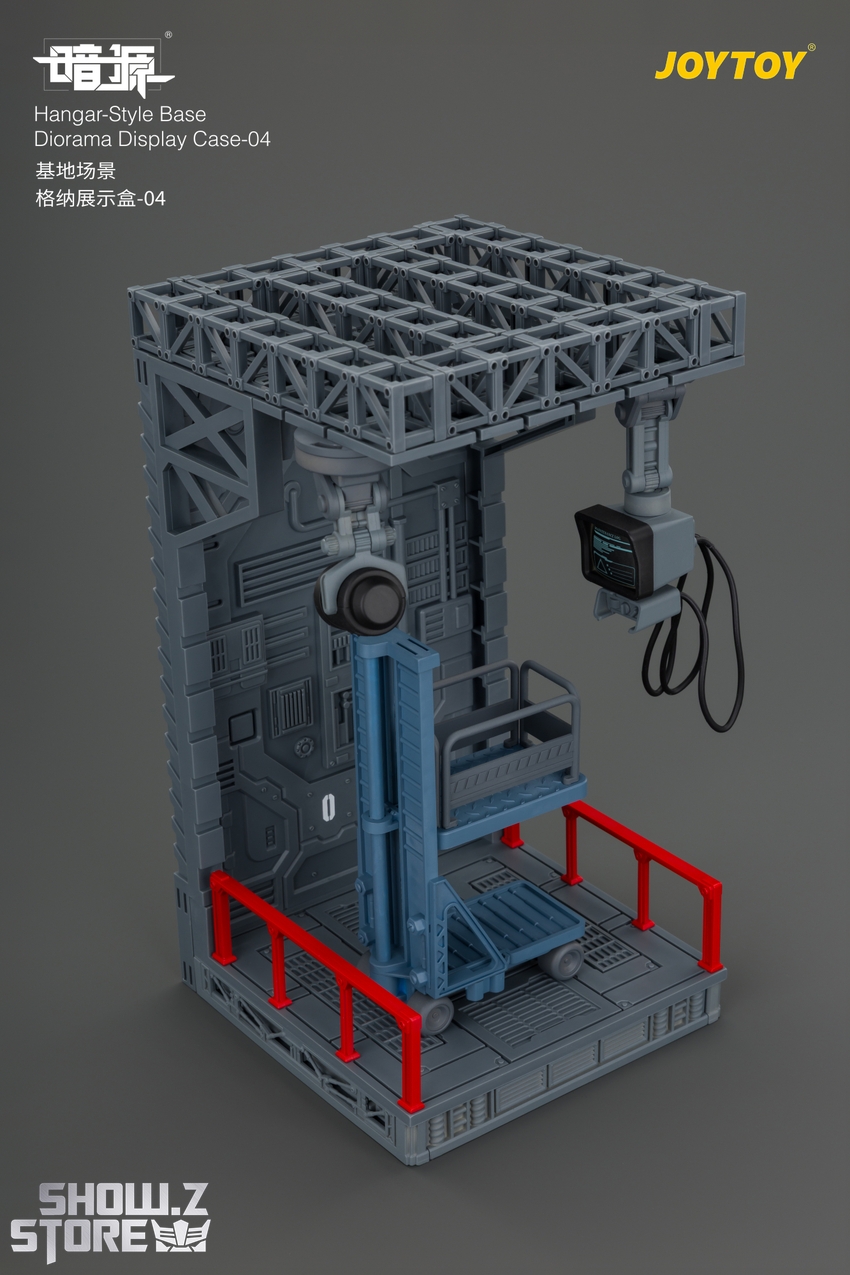 JoyToy JT04803 1/25 Dark Source Hangar-Style Base Diorama Display Case-04 - View 8 JoyToy JT04803 1/25 Dark Source Hangar-Style Base Diorama Display Case-04 - View 8