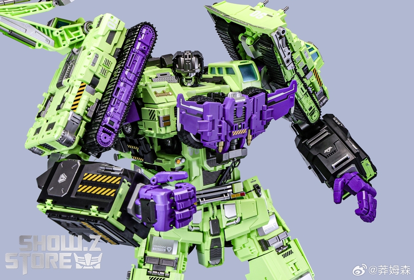 Mecha Invasion GLA-07 Upgrade Kits for Giant Legion Heavy Builder Devastator - View 6 Mecha Invasion GLA-07 Upgrade Kits for Giant Legion Heavy Builder Devastator - View 6