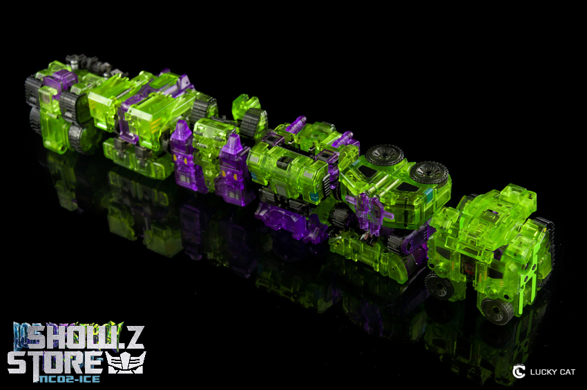 Lucky Cat MC02-ICE Ice Destroy Riki-Oh Devastator Set of 6 Transparent Version - View 16 Lucky Cat MC02-ICE Ice Destroy Riki-Oh Devastator Set of 6 Transparent Version - View 16
