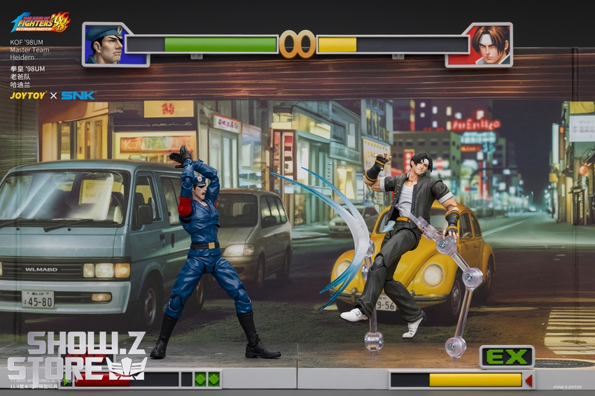 JoyToy JT05091 1/18 SNK KOF'98UM Master Team Heidern - View 11 JoyToy JT05091 1/18 SNK KOF'98UM Master Team Heidern - View 11