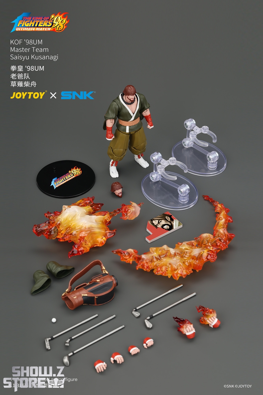 JoyToy JT05107 1/18 SNK KOF'98UM Master Team Saisyu Kusanagi - View 2 JoyToy JT05107 1/18 SNK KOF'98UM Master Team Saisyu Kusanagi - View 2