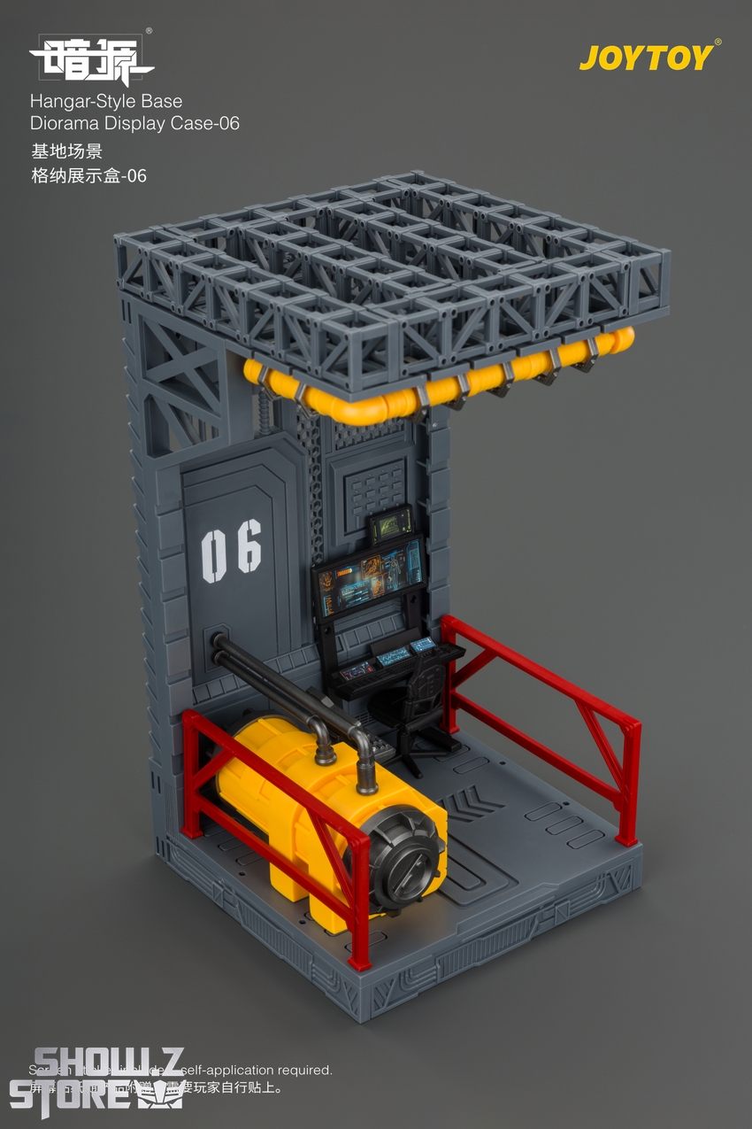 JoyToy JT04841 1/25 Dark Source Hangar-Style Base Diorama Display Case-06 - View 8 JoyToy JT04841 1/25 Dark Source Hangar-Style Base Diorama Display Case-06 - View 8