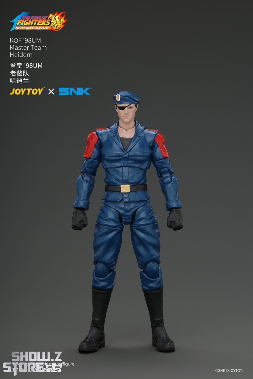 JoyToy JT05091 1/18 SNK KOF'98UM Master Team Heidern - View 1 JoyToy JT05091 1/18 SNK KOF'98UM Master Team Heidern - View 1