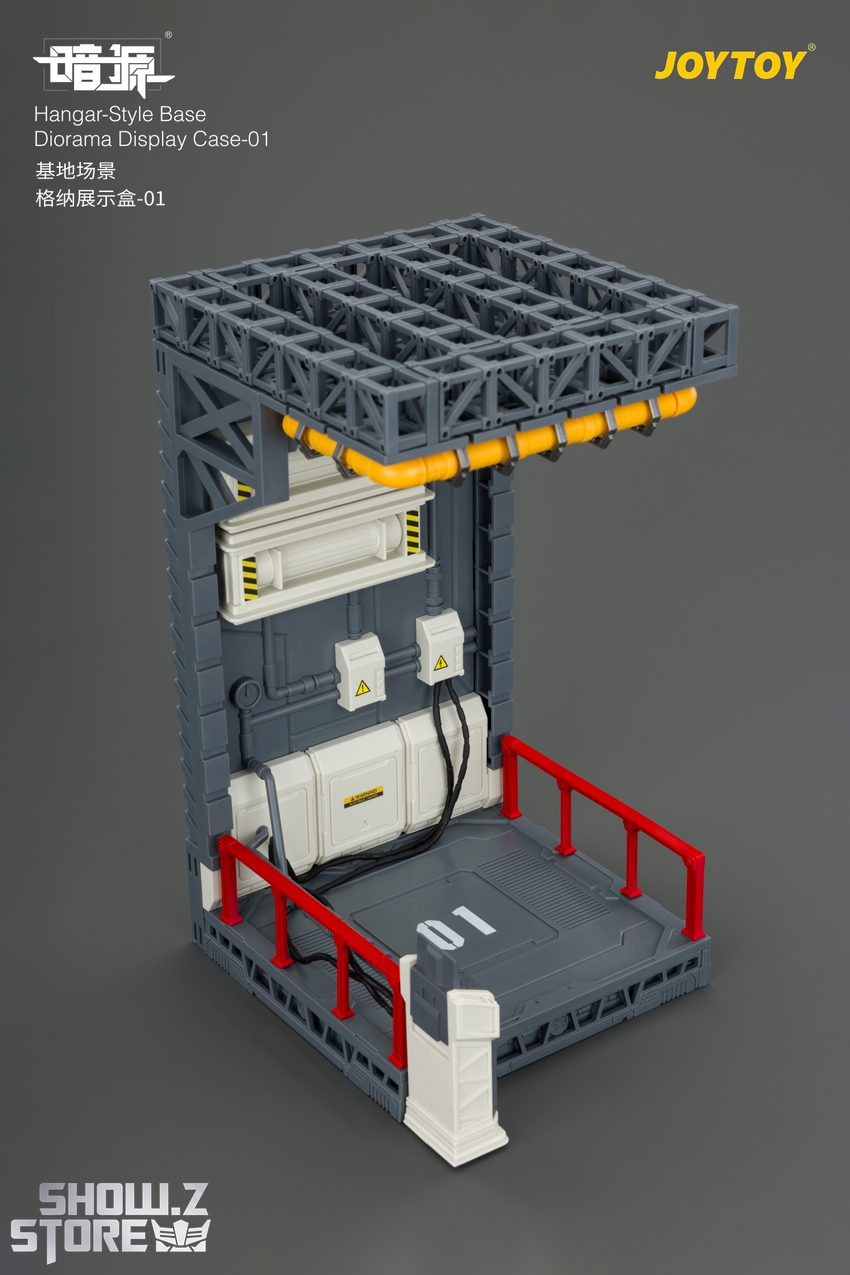 JoyToy JT04827 1/25 Dark Source Hangar-Style Base Diorama Display Case-01 - View 7 JoyToy JT04827 1/25 Dark Source Hangar-Style Base Diorama Display Case-01 - View 7
