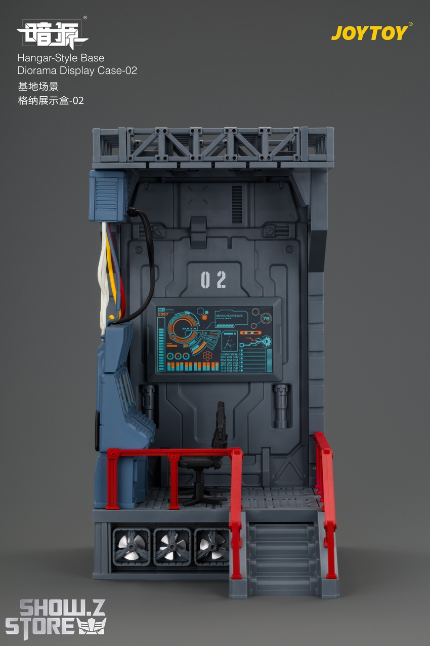 JoyToy JT04797 1/25 Dark Source Hangar-Style Base Diorama Display Case-02 - View 3 JoyToy JT04797 1/25 Dark Source Hangar-Style Base Diorama Display Case-02 - View 3