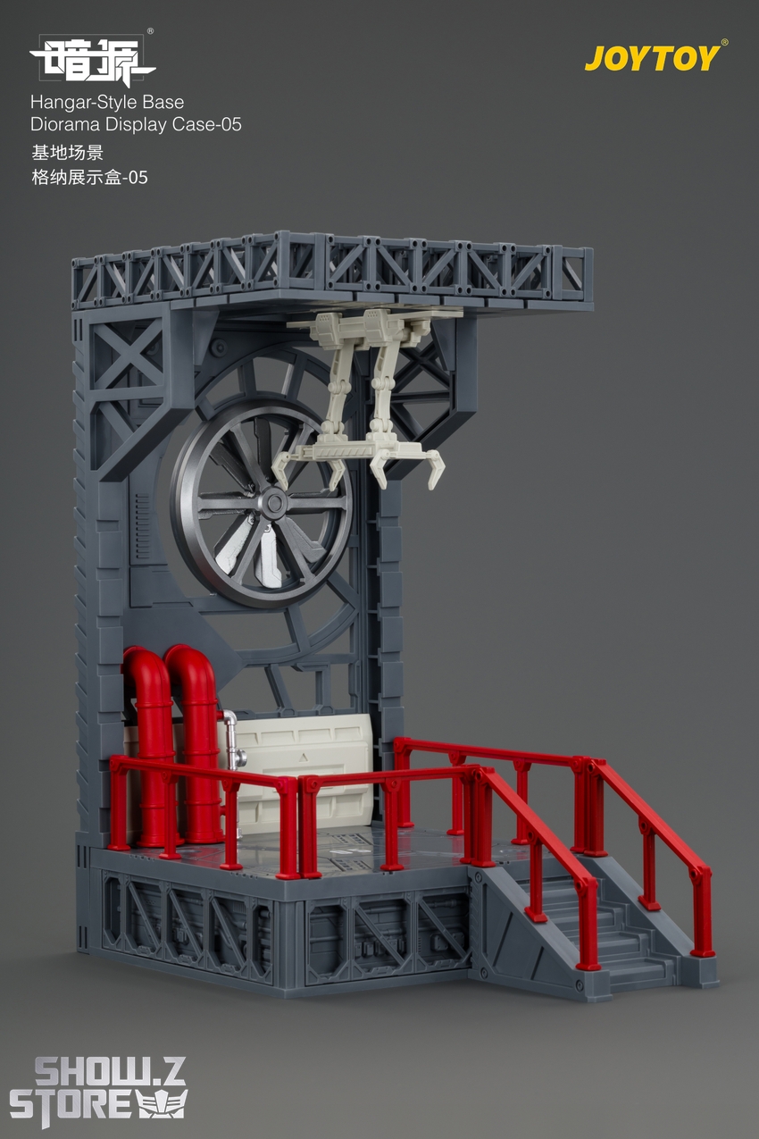 JoyToy JT04834 1/25 Dark Source Hangar-Style Base Diorama Display Case-05 - View 4 JoyToy JT04834 1/25 Dark Source Hangar-Style Base Diorama Display Case-05 - View 4