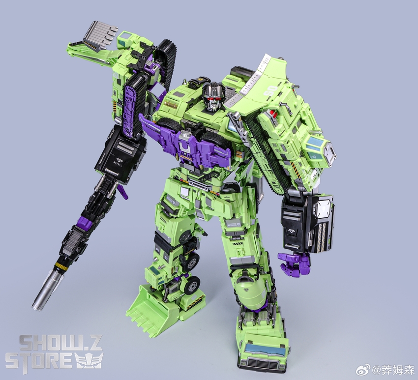 Mecha Invasion GLA-07 Upgrade Kits for Giant Legion Heavy Builder Devastator - View 13 Mecha Invasion GLA-07 Upgrade Kits for Giant Legion Heavy Builder Devastator - View 13