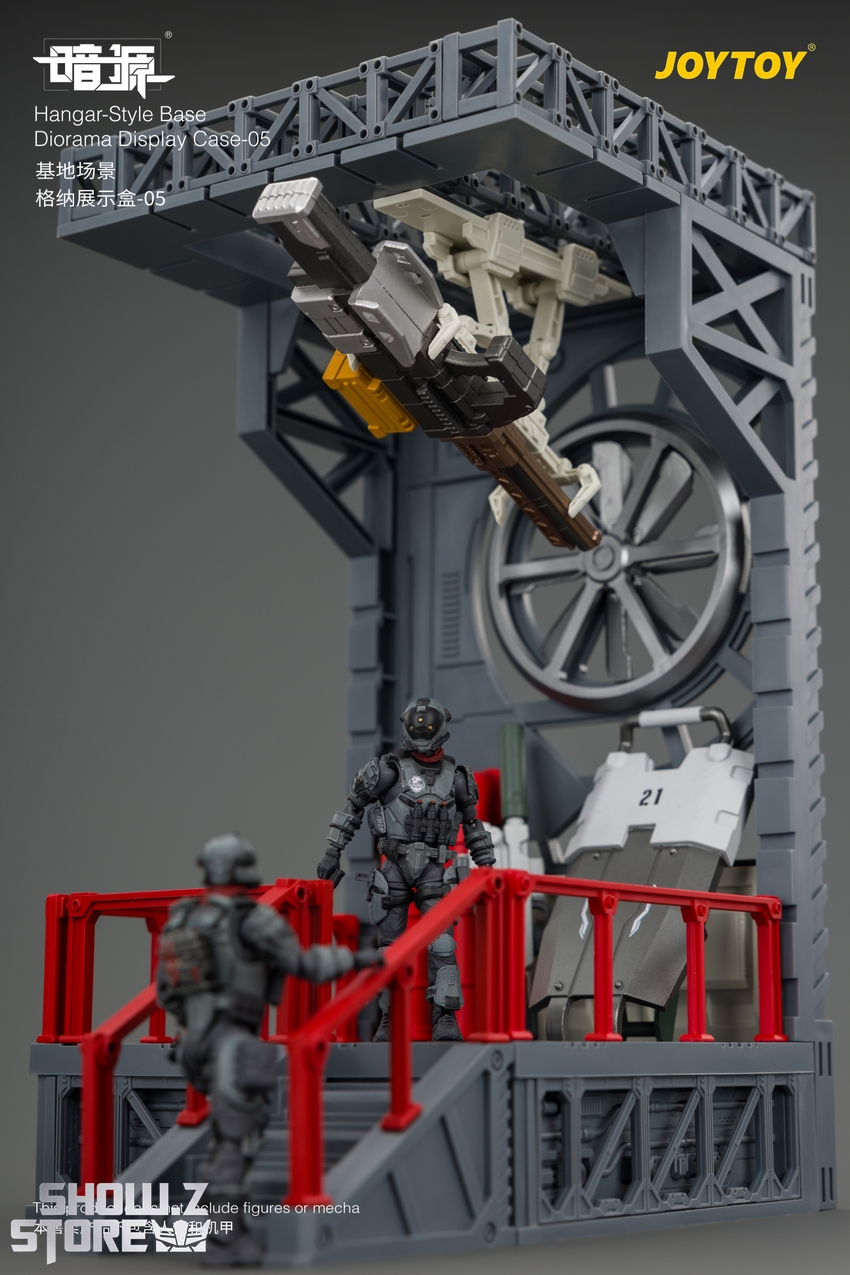 JoyToy JT04834 1/25 Dark Source Hangar-Style Base Diorama Display Case-05 - View 2 JoyToy JT04834 1/25 Dark Source Hangar-Style Base Diorama Display Case-05 - View 2