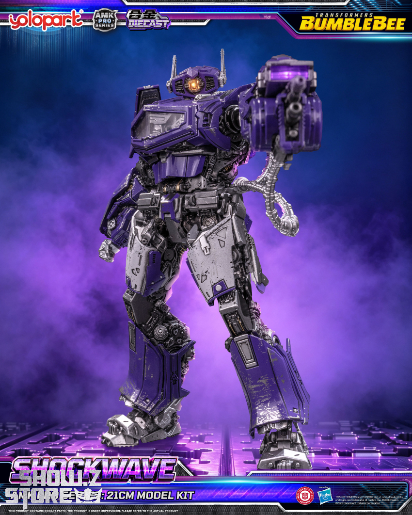 Yolopark AMK Pro Series Transformers: Bumblebee Shockwave Model Kit - View 4 Yolopark AMK Pro Series Transformers: Bumblebee Shockwave Model Kit - View 4