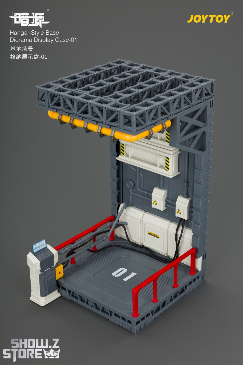 JoyToy JT04827 1/25 Dark Source Hangar-Style Base Diorama Display Case-01 - View 8 JoyToy JT04827 1/25 Dark Source Hangar-Style Base Diorama Display Case-01 - View 8