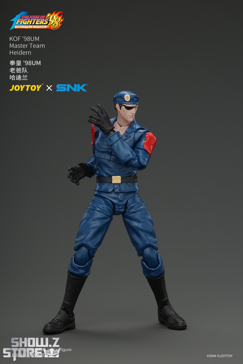 JoyToy JT05091 1/18 SNK KOF'98UM Master Team Heidern - View 2 JoyToy JT05091 1/18 SNK KOF'98UM Master Team Heidern - View 2